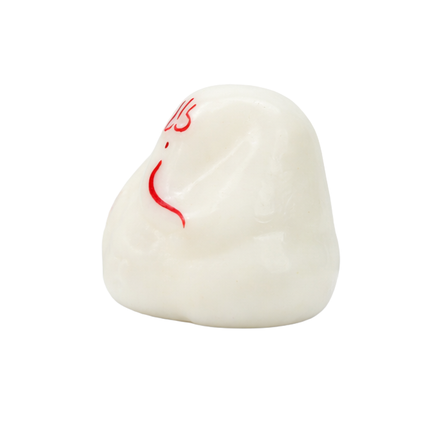 Minimalist Lord Ganesha Handcrafted Sculpture for Décor and Gifting - Choice of White