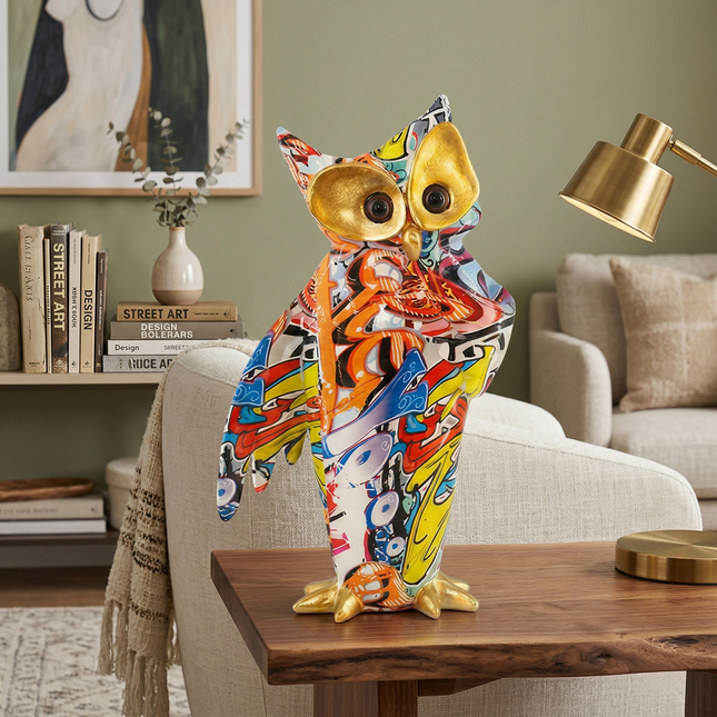 Ceramic Owl Décor