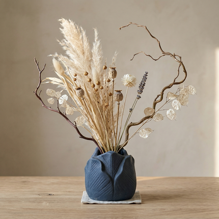 Handcrafted Artisan Raw Clay Vase – Natural Irregular Shape Ceramic Planter