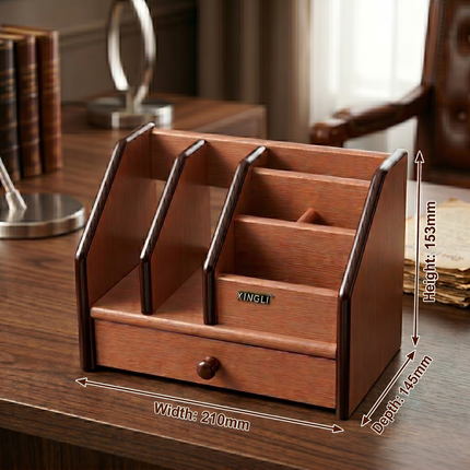 Wooden Pen Stand – Model XD5025 Desk Organiser