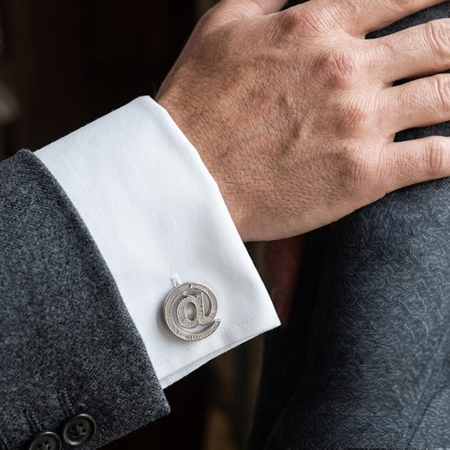 New Sexy - Mr. Sci Cufflink (Symbol @)_d