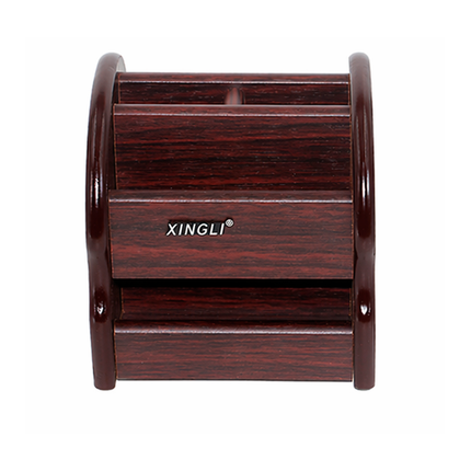 Wooden Desk Organizer - Office Organizer with Sleek Finish