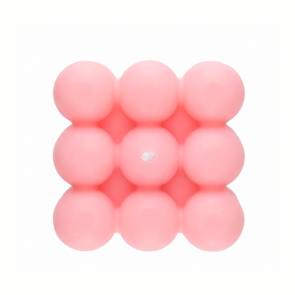 Pink Bubble Candle – Aesthetic & Decorative Scented Wax Candle