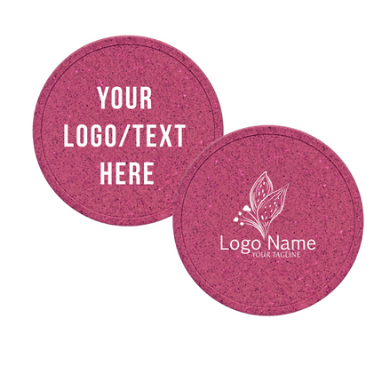 Himalayan Pine Needle Coaster – Pink