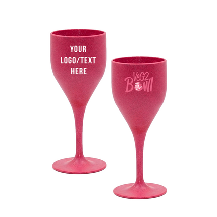 Himalayan Pine Needle Wine Glass – Pink