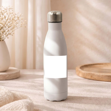 Aluminium Cola-Style Bottle – Retro Drinkware