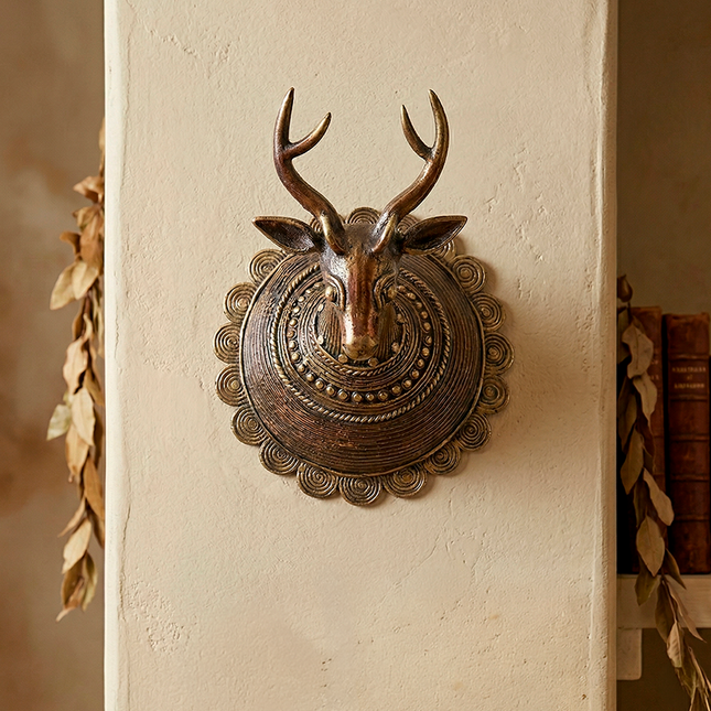 Royal Tribal Deer wall décor