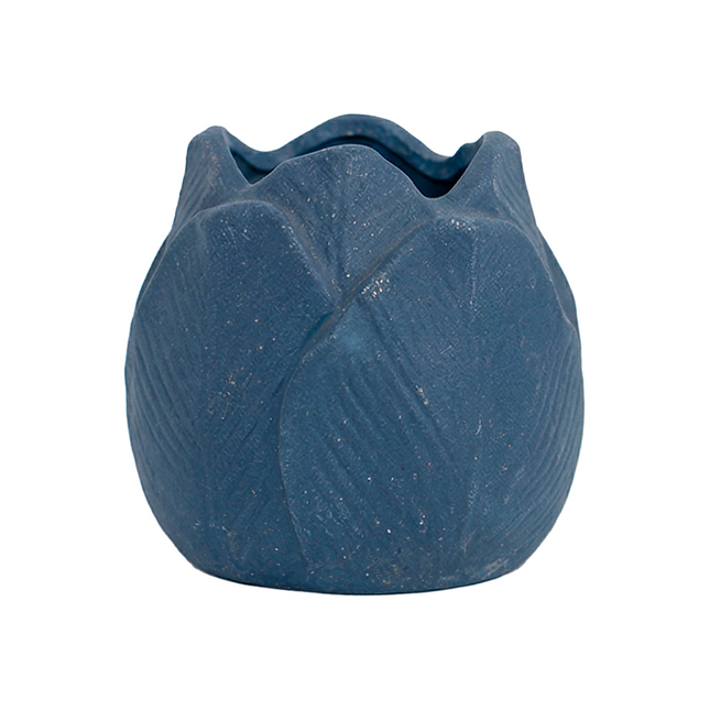 Handcrafted Artisan Raw Clay Vase – Natural Irregular Shape Ceramic Planter