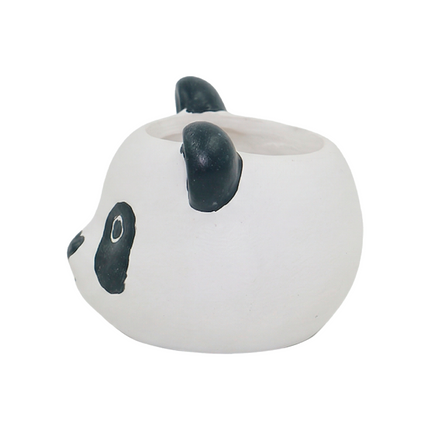 Handcrafted Cute Panda Mini Desk Planter Bowl