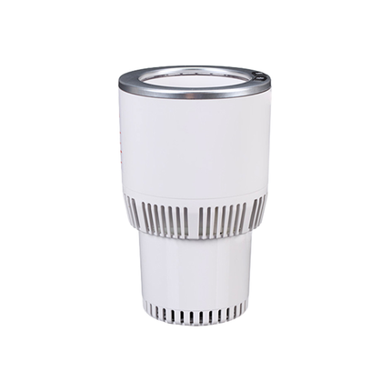 Car Cooler & Heater Cup Holder – White Auto Accessory_b