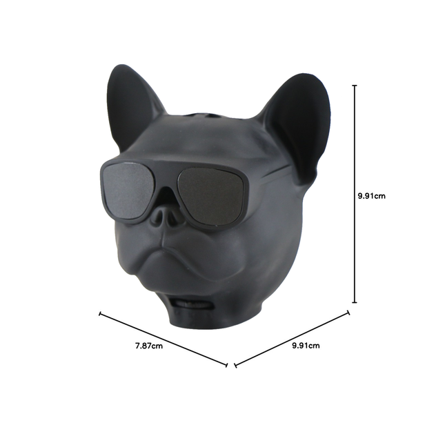 Bulldog Bluetooth Speaker – Brown Novelty Audio Gift_b