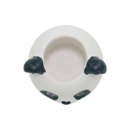 Handcrafted Cute Panda Mini Desk Planter Bowl