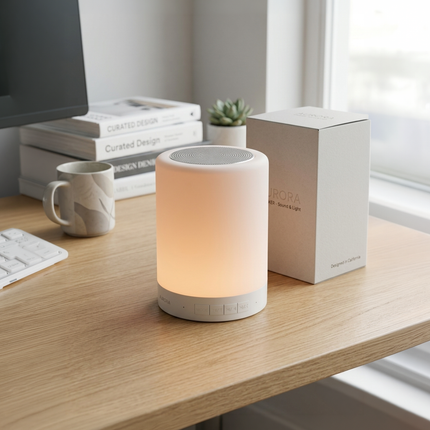 Touch Lamp Portable Speaker – LED Light & Bluetooth Combo_a