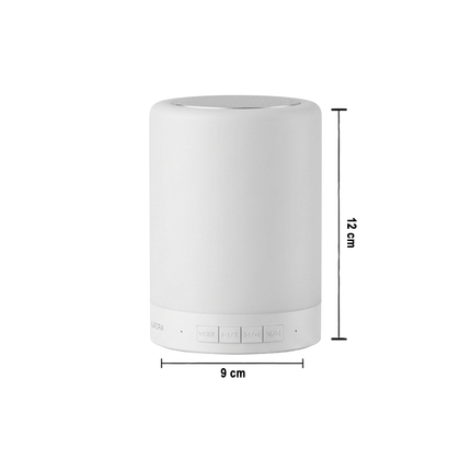 Touch Lamp Portable Speaker – LED Light & Bluetooth Combo_e
