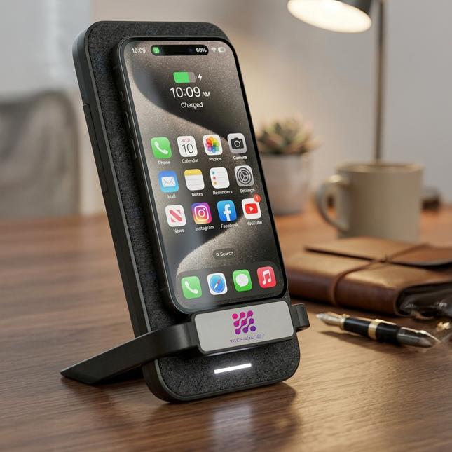 Wireless Charger Phone Holder – Fast Charging Stand