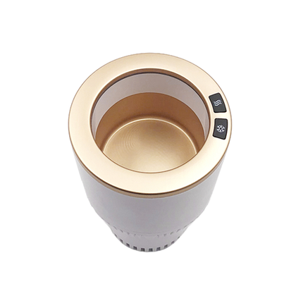 Car Cooler & Heater Cup Holder – White Auto Accessory_c