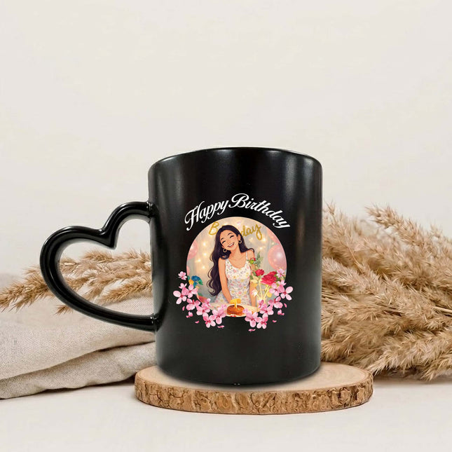 Happy Mother Day (Black Mug)