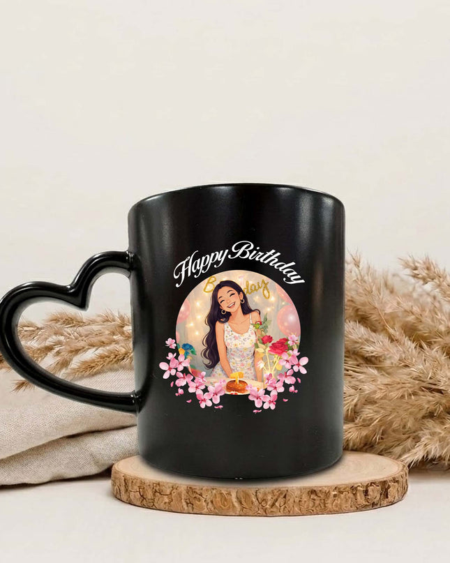 Happy Mother Day (Black Mug)