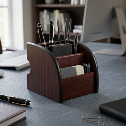 Wooden Pen Stand – Model XD5016 Desk Organiser