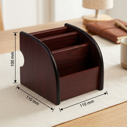 Wooden Pen Stand – Model XD5016 Desk Organiser