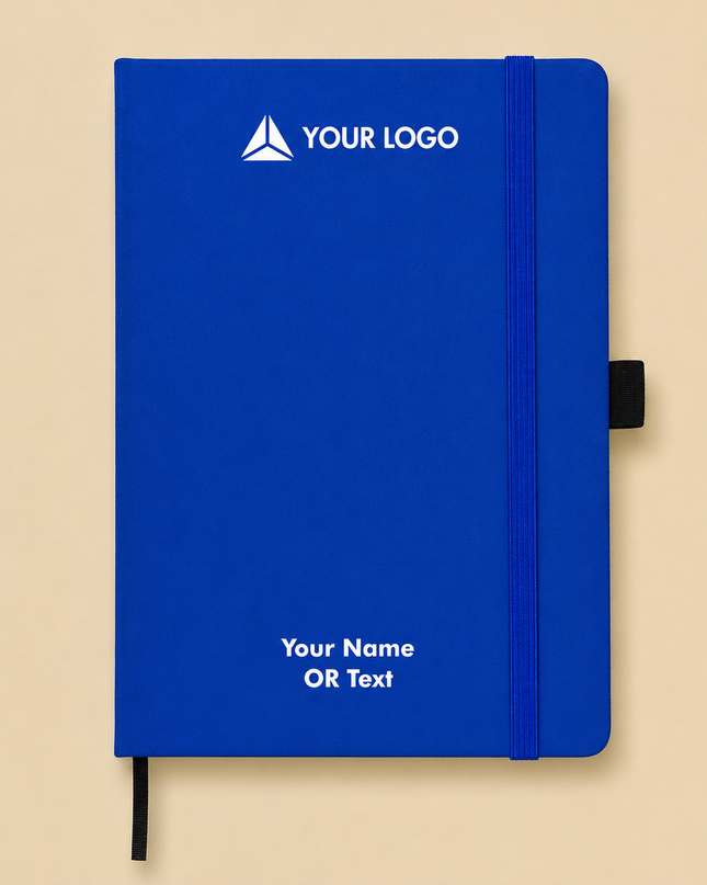 Personalized Blue Notebook 3