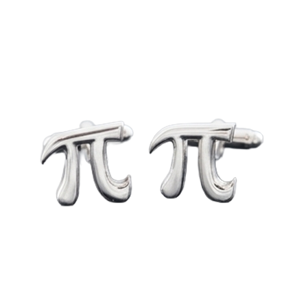 New Sexy – Mr. Sci Cufflink (Symbol π)