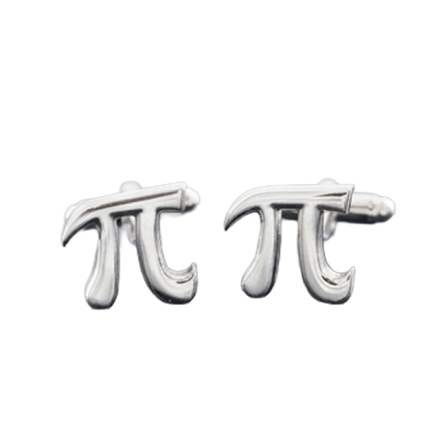 New Sexy – Mr. Sci Cufflink (Symbol π)