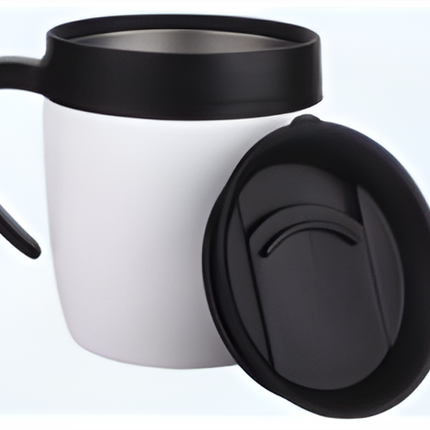 Mug with Lid Designed for Everyday Convenience (Hot & Cold) 350- ML