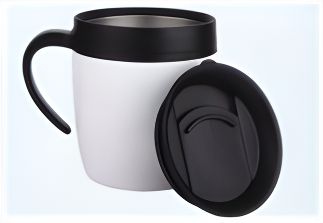 Mug with Lid Designed for Everyday tConvenience (Hot & Cold)-350 ml
