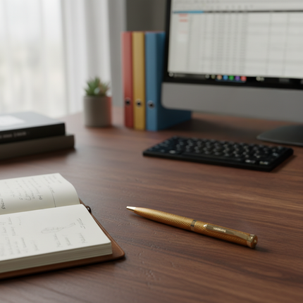 Gold Star Ball Pen – Premium Writing Instrument