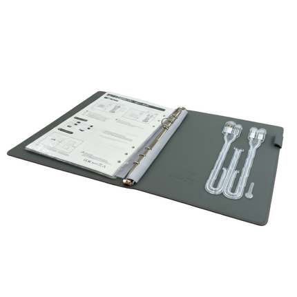 Smart Executive Notebook with Wireless Charging & USB Port