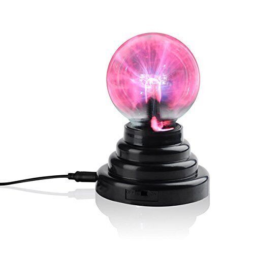 USB Plasma Ball – Electric Light Show Desk Decor_a