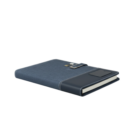 Smart Executive Notebook with Wireless Charging & USB Port