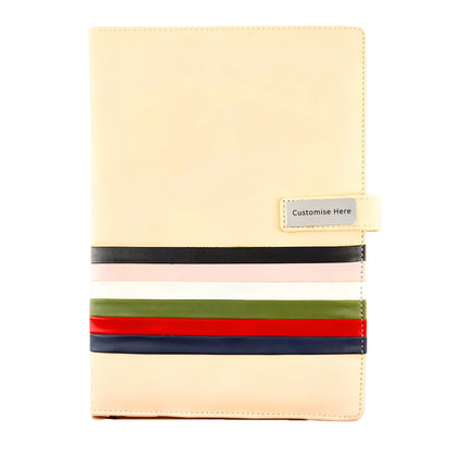B5 Designer Stripes Diary – Premium Journaling Notebook