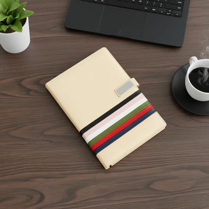 B5 Designer Stripes Diary – Premium Journaling Notebook