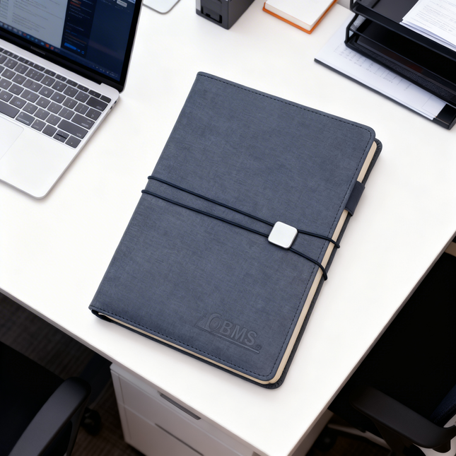 Premium Smart Executive Notebook with Built-in LCD Video Display and Writing Pad